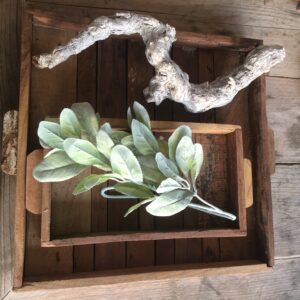 Houten dienblad groot