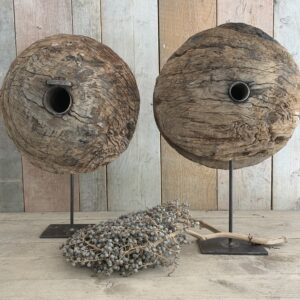 Mooi ouderwets wiel/ katrol