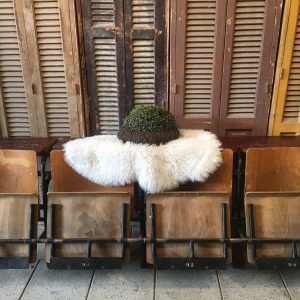 Origineel schoolbankje